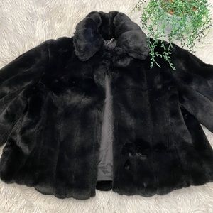 Gap faux fur jacket